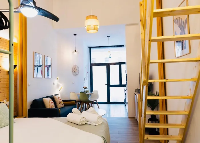 B2 Verdeguer - Cozy Loft Close To The Апартаменты Валенсия